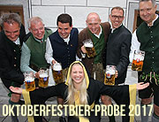 So schmeckt das Oktoberfest 2017: Oktoberfest Bierprobe am 11.09.2017 - der Wiesnbier Test  (©Foto: Martin Schmitz)